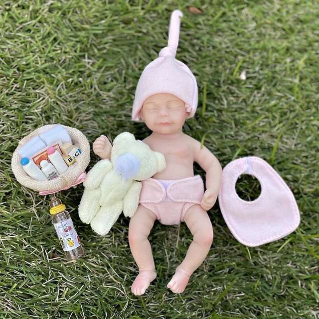 6inch Mini Bebes Reborn Realistas Reborn Baby Dolls Full Body Silicone  Fresh Color Doll Toy Birthday Christmas Gift - Reborn Dolls - AliExpress